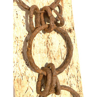 Vintage Maine Scallop Draggers Mounted on Rustic Wood - 35" H X 5" W