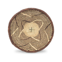 Trio of Tongan Handwoven Baskets from Zimbabwe - 10", 12", & 14" Diam.