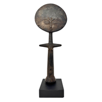 Ashanti Akua'ba Fertility Doll from Ghana - 14" H X 5" W X 1.5" D