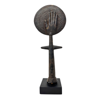 Ashanti Akua'ba Fertility Doll from Ghana - 14" H X 5" W X 1.5" D