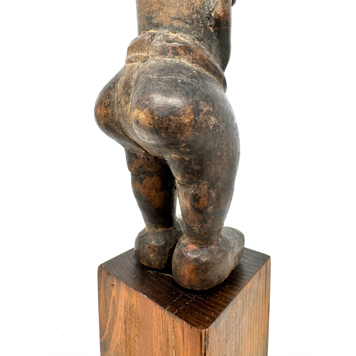 Baule Female Spirit Figure from the Ivory Coast - 13.5" H X 2.5" W