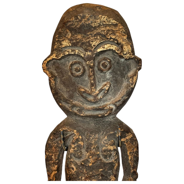 Bioma Spirit Figure from Papua New Guinea (PNG) on Base - 23" H X 6" W