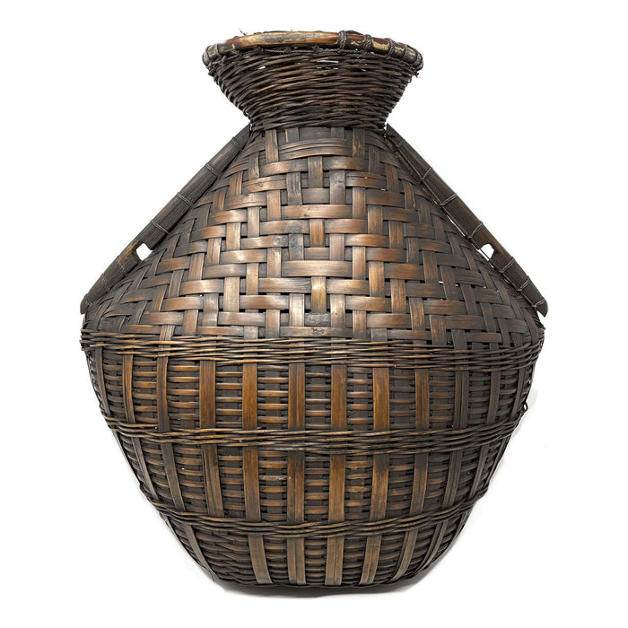 Alat Fish Creel Basket from the Philippines - 17" H X 16" L X 9.5" W