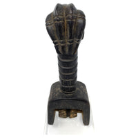 Baule-Style Heddle Pulley with Anthropomorphic Head from Ivory Coast/Côte d’Ivoire