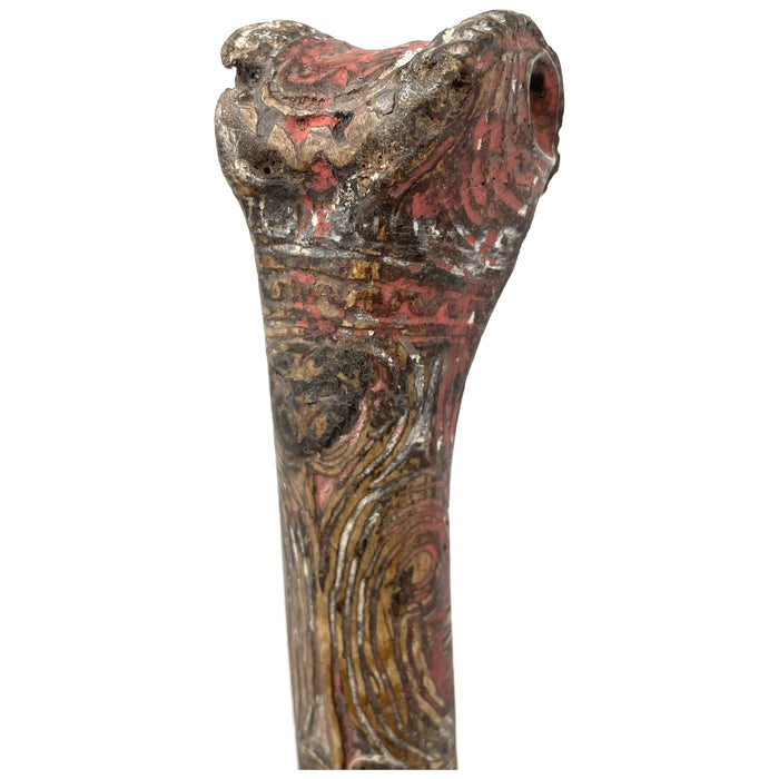 Cassowary Bone Dagger with Acrylic Stand from Papua New Guinea (PNG)