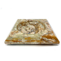 Multicolor Square Onyx Ashtray/Catchall