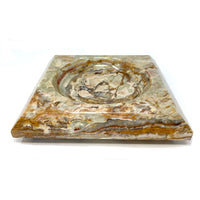 Multicolor Square Onyx Ashtray/Catchall