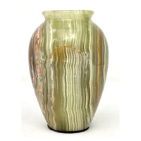 Multicolor/Green Onyx Vase