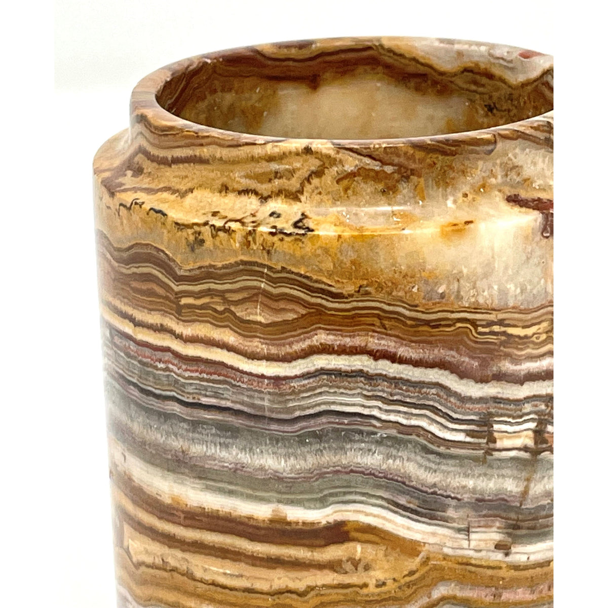 Multicolor Onyx Cup/Small Vessel