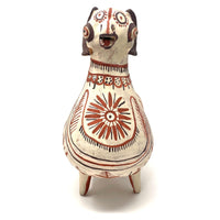 Large Folk Art Llama from Peru Measuring 12 Inches Tall by 12 Inches Long