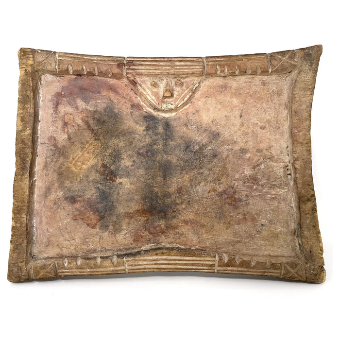 Yoruba Ifa Divination Tray "Opon Ifa" from Nigeria - 11" H X 14" W