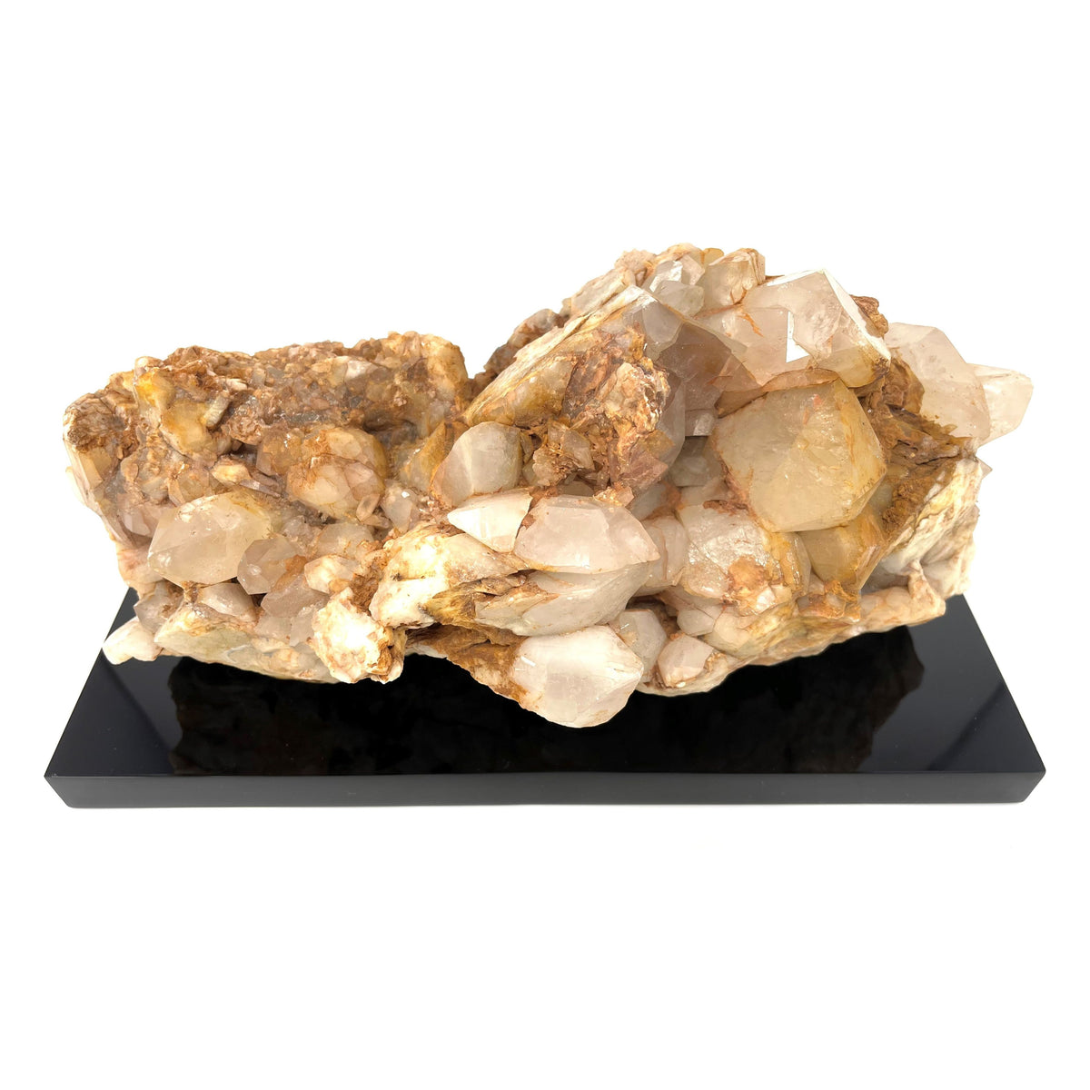 Milky Quartz Cluster with Base