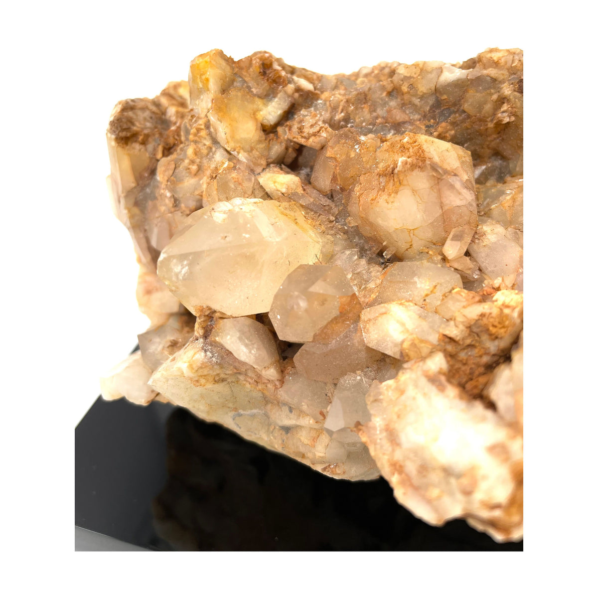 Milky Quartz Cluster with Base