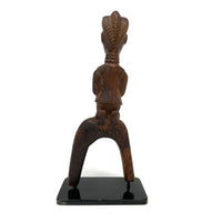 Baule-Style Female Figural Sling Shot from Ivory Coast/Côte d’Ivoire