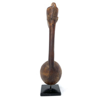 Baule Spoon with Female Head from Ivory Coast/Côte d’Ivoire