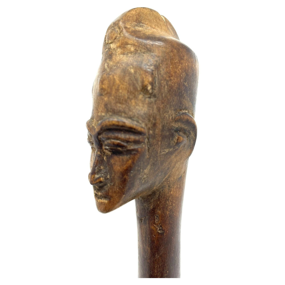 Baule Spoon with Female Head from Ivory Coast/Côte d’Ivoire