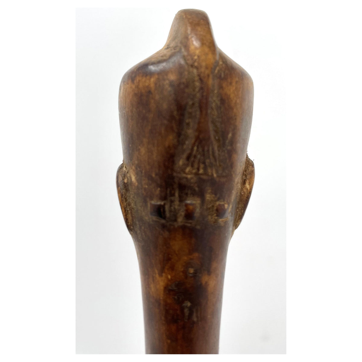 Baule Spoon with Female Head from Ivory Coast/Côte d’Ivoire