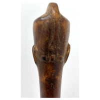 Baule Spoon with Female Head from Ivory Coast/Côte d’Ivoire