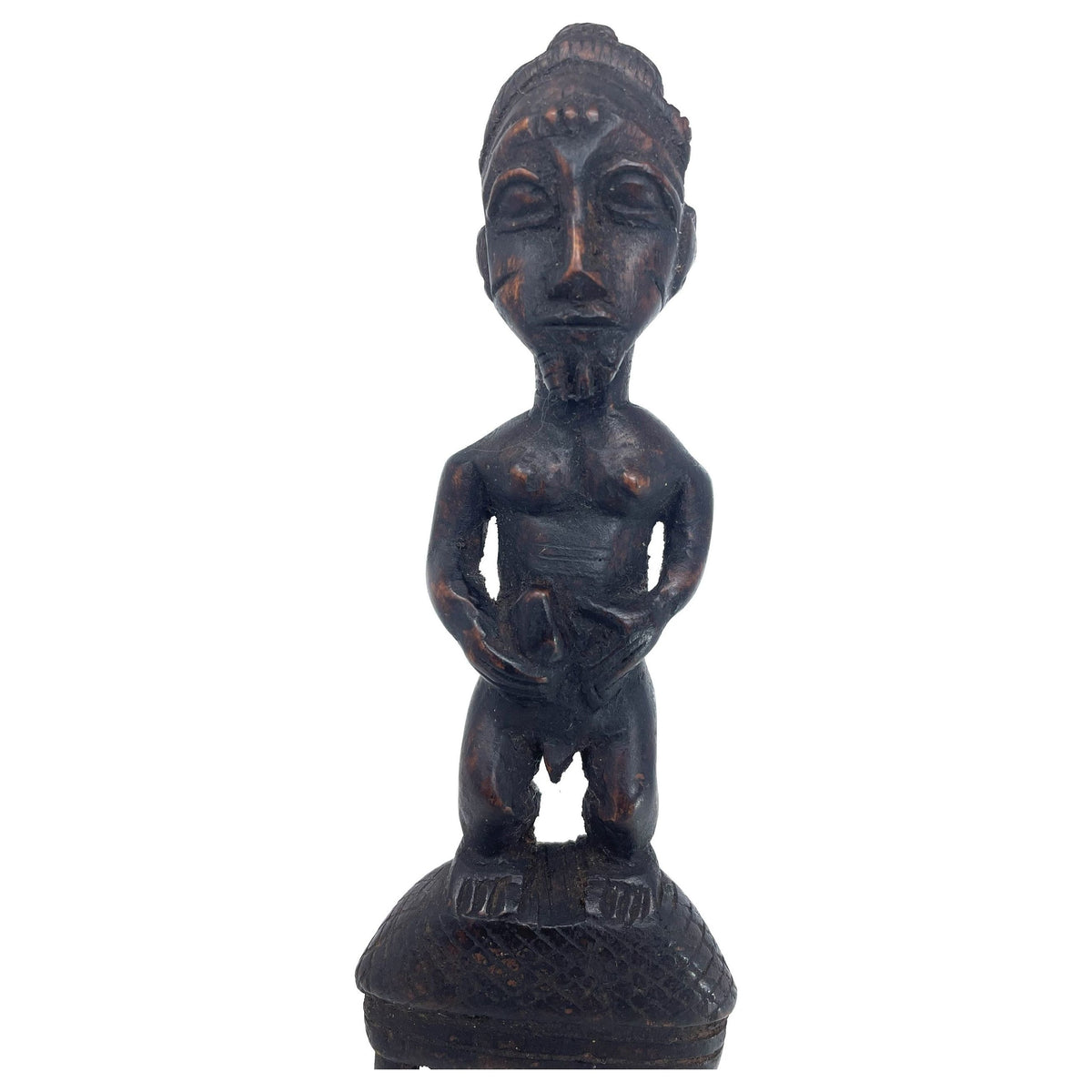 Baule Comb with Male Figure from Ivory Coast/Côte d’Ivoire