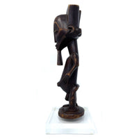 Vintage Baule Male Divination Figure from Ivory Coast/Côte d’Ivoire