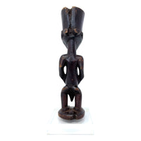 Vintage Baule Male Divination Figure from Ivory Coast/Côte d’Ivoire