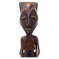 Vintage Baule Male Divination Figure from Ivory Coast/Côte d’Ivoire