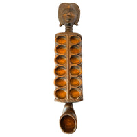 Antique Dan Mancala Game Board from Ivory Coast/Côte d’Ivoire