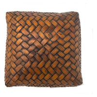 Intricately Woven Snail Basket Measuring 6 Inches Tall by 8 Inches Diameter with Brown Patina from the Philippines