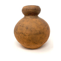 Chinese Ming Dynasty Bulbous-Shaped Rust & Brown Martaban Pot - 8.5" H X 8" Diam.