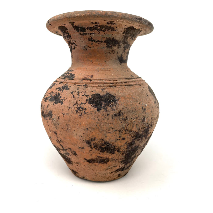 Chinese Ming Dynasty Martaban Pot - 6.75" H X 5.5" Diam.