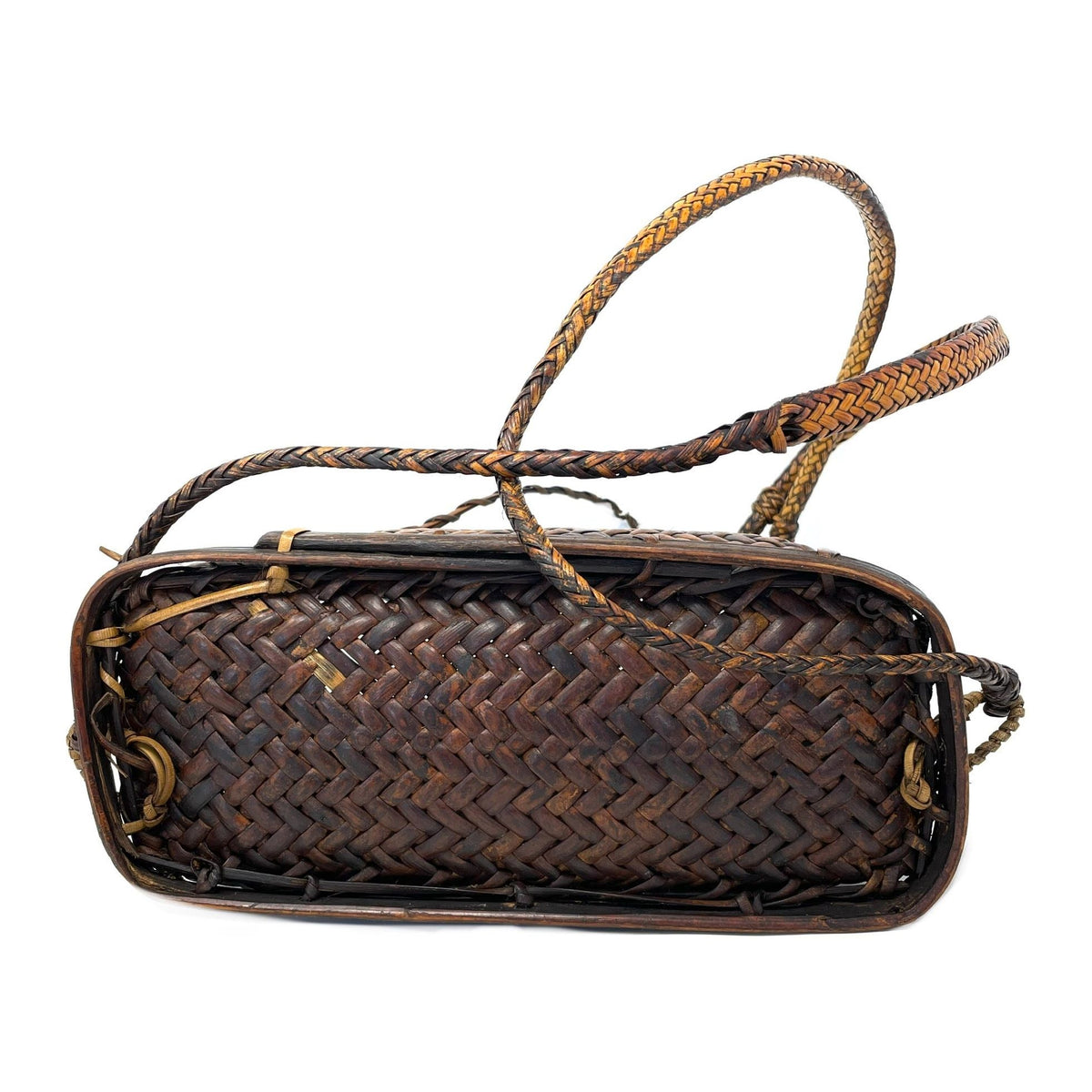 backpack leather bags philippines Intricately Woven Vintage Lidded Backpack from the Philippines – Our Taste Design