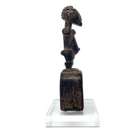 Baule-Style Heddle Pulley with Anthropomorphic Figure from Ivory Coast/Côte d’Ivoire