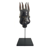 Non-traditional Guro/Baule Mask from Ivory Coast - 22" H X 6" W X 5" D