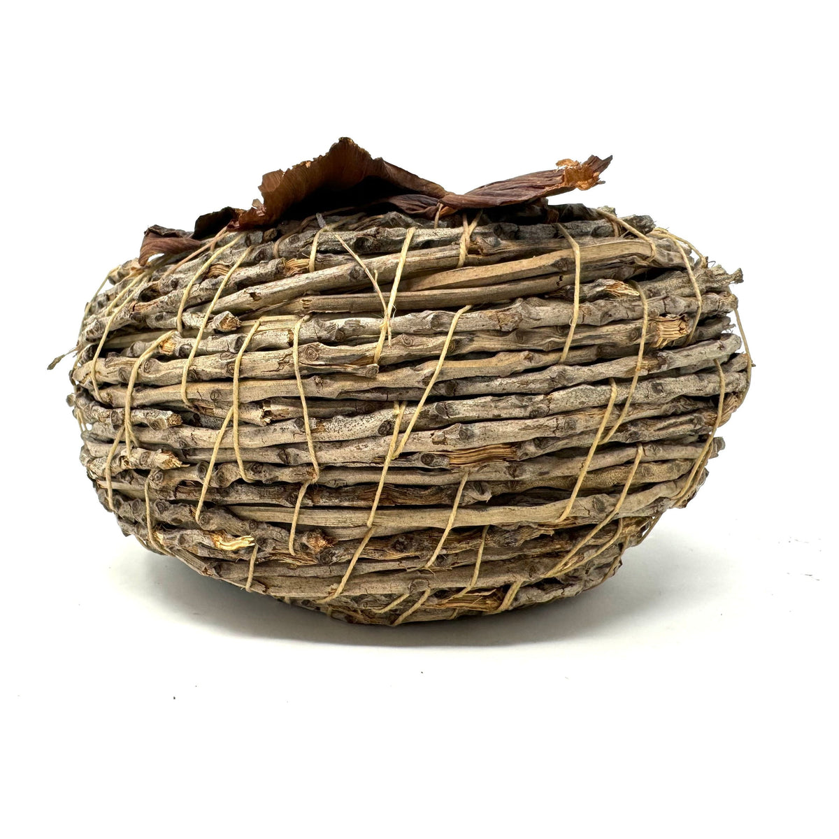 Natural Basket by American Basket Maker/Artist Samuel Yao