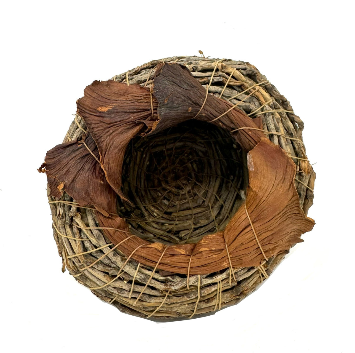 Natural Basket by American Basket Maker/Artist Samuel Yao