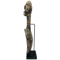 Dan Ceremonial Spoon/Ladle with Female Head from Ivory Coast/Côte d’Ivoire