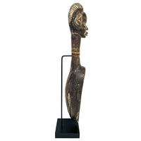 Dan Ceremonial Spoon/Ladle with Female Head from Ivory Coast/Côte d’Ivoire