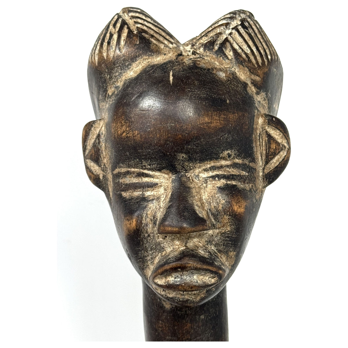 Dan Ceremonial Spoon/Ladle with Female Head from Ivory Coast/Côte d’Ivoire