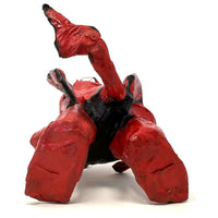 Vintage Painted Paper Mache 'Little Devil'/'Diablito' from Mexico