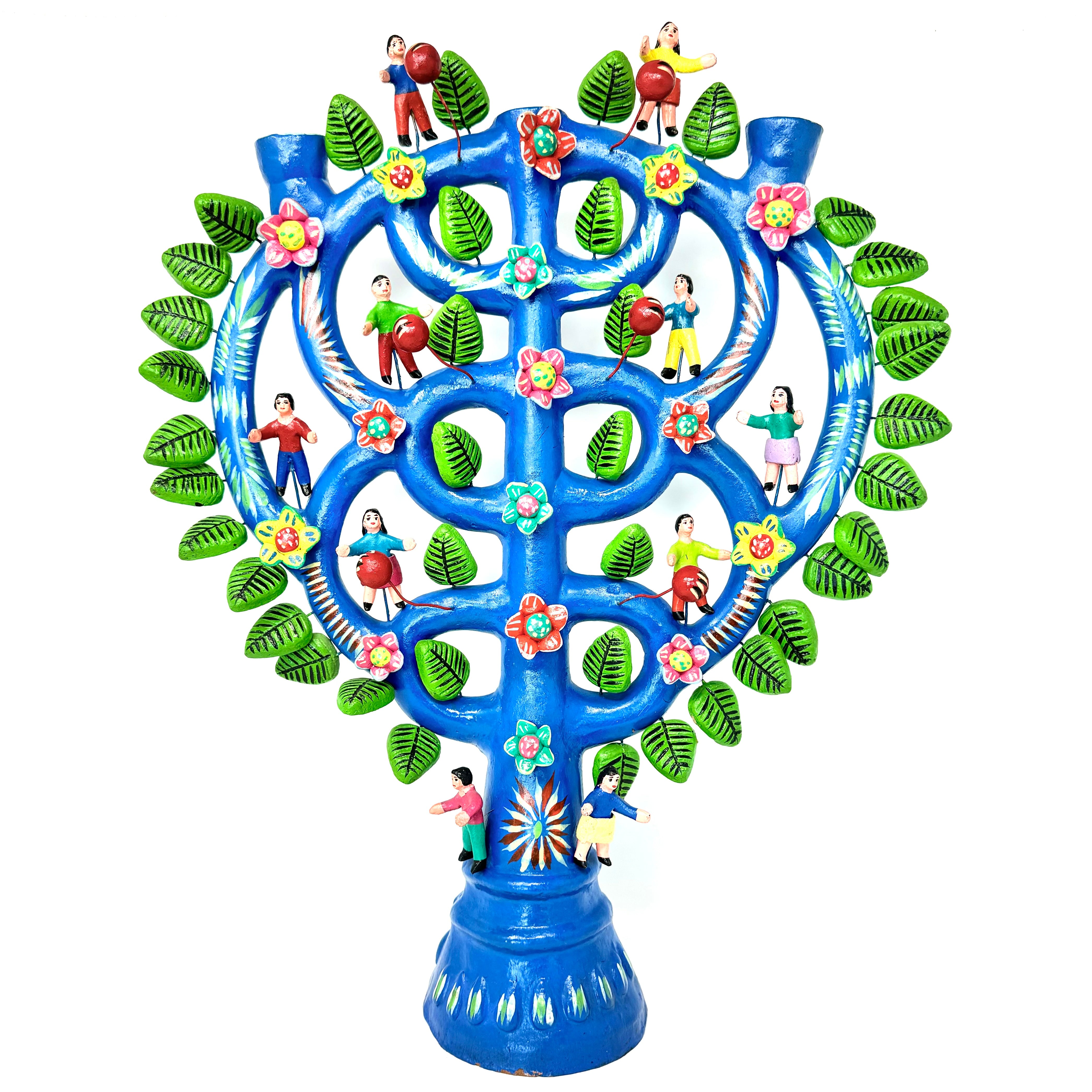 Gerardo Ortega 'Tree of Life' Sculpture from Tonalá - 20.5