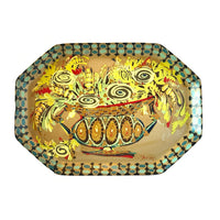 Bjørn Wiinblad for llums Bolighus Decorative Papier Mâché Tray