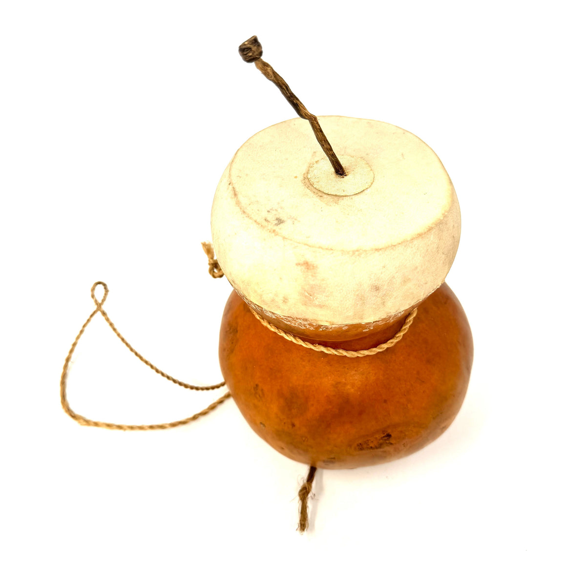 Vintage African Gourd Drum String Instrument