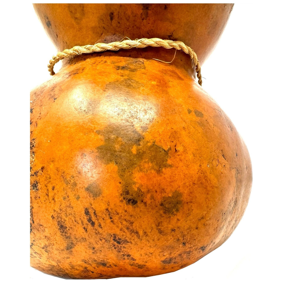 Vintage African Gourd Drum String Instrument