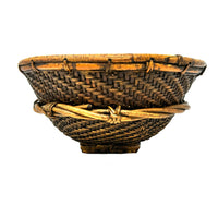 Vintage Philippine Round Labba Basket