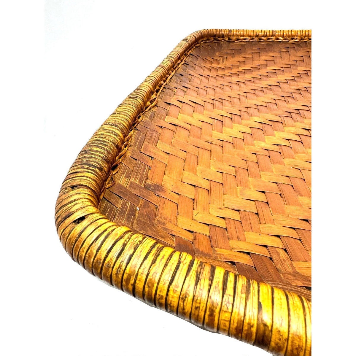 Vintage Philippine Ifugao Winnowing Tray/Large Basket