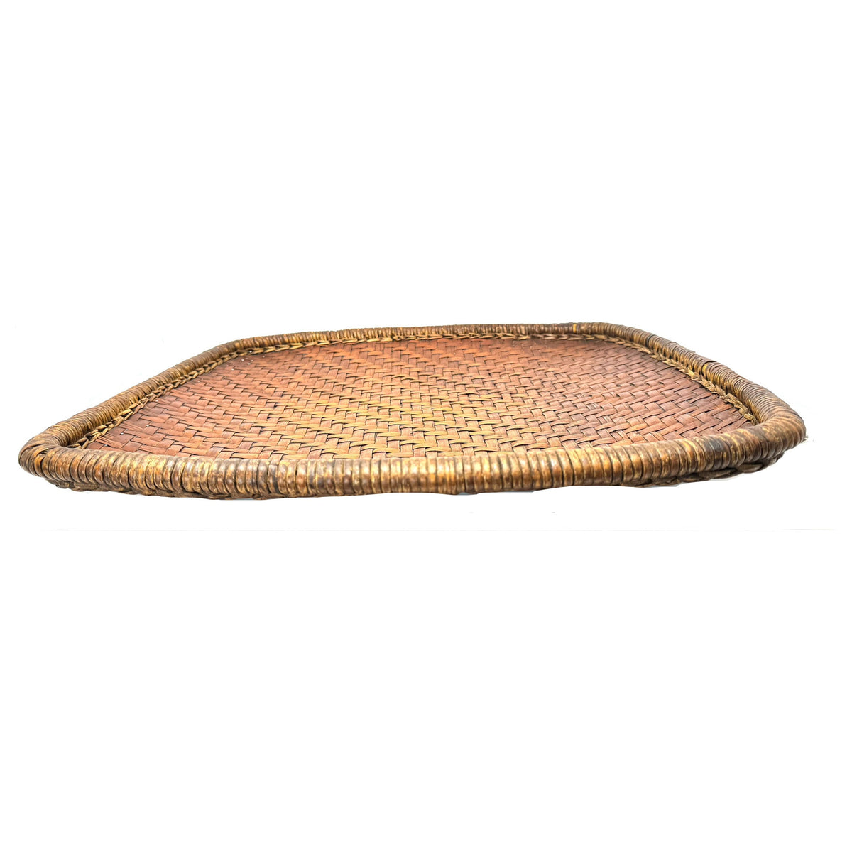 Vintage Philippine Ifugao Winnowing Tray/Large Basket