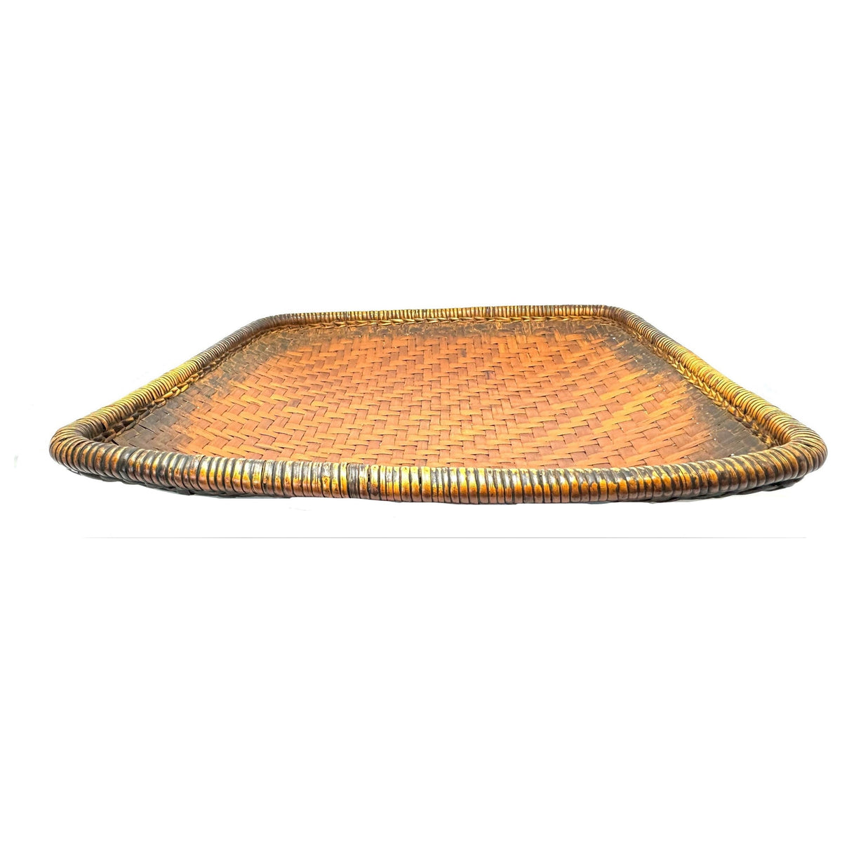 Vintage Philippine Ifugao Winnowing Tray/Large Basket