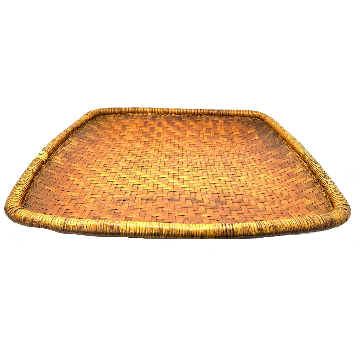 Vintage Philippine Ifugao Winnowing Tray/Large Basket