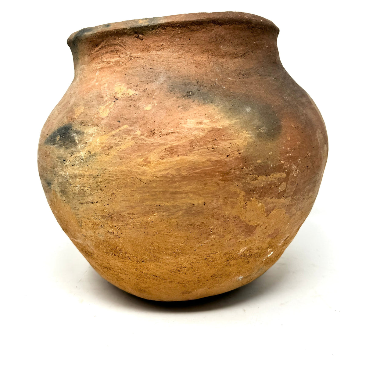 Vintage Tarahumara/Rarámuri Pottery from Northern Mexico - 9.5" H X 10.75" Diam.