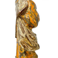 Early Spanish Colonial Statue of the Virgin Mary from the Philippines - 10.25" H X 5" W X 3.38" D